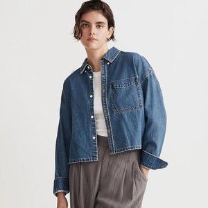 NWT Madewell Denim Oversized Shirt